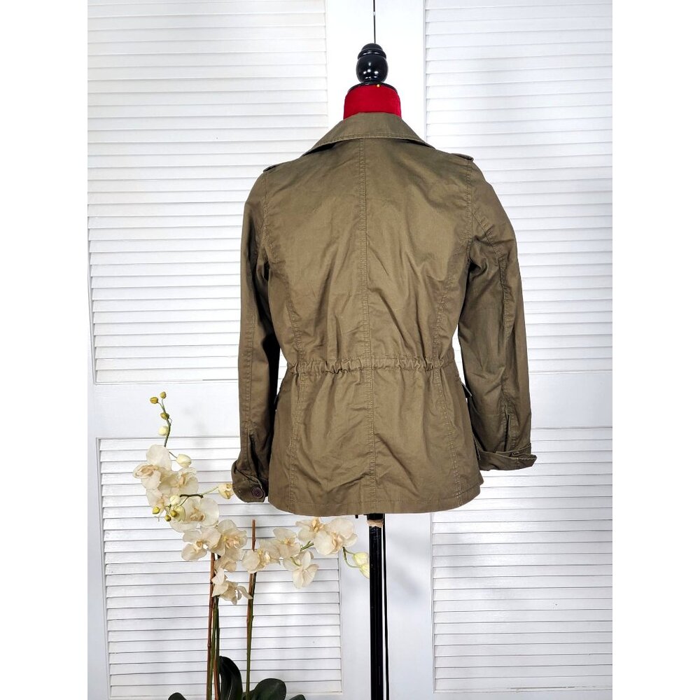 Madewell Women's Olive All Weather Outbound Military Style 02843 Sz XS 1033 - Picture 6 of 16
